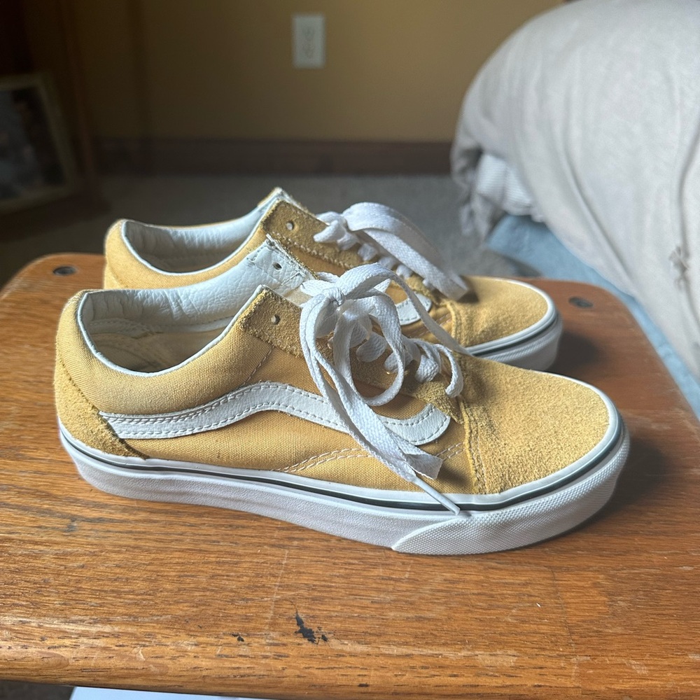 Yellow Old Skool Vans